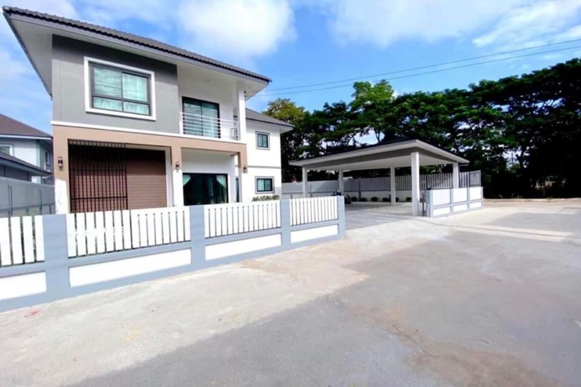 ให้เช่าบ้านเดี่ยวหรูใหม่ หมู่บ้านเติมสุข ต.หนองจอม อ.สันทราย