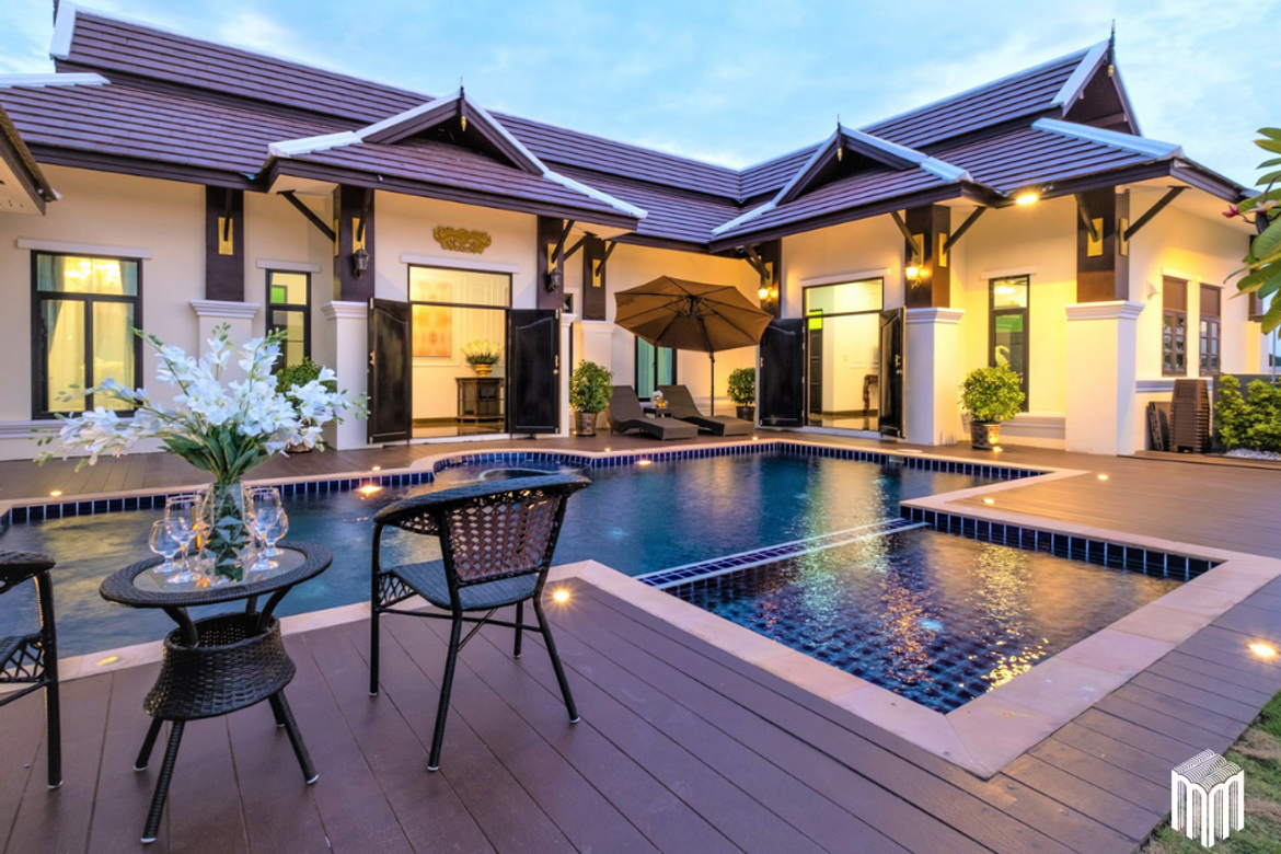 รหัสทรัพย์สิน062พีเอส พูลวิลล่า 4ห้องนอน 5ห้องน้ำ 220 ตร.ว. ใกล้สนามบินเชียงใหม่