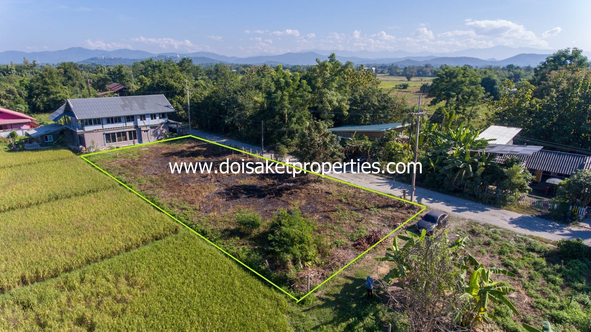 ขายที่ดินสวยวิวสวย ในสง่าบ้าน ดอยสะเก็ด