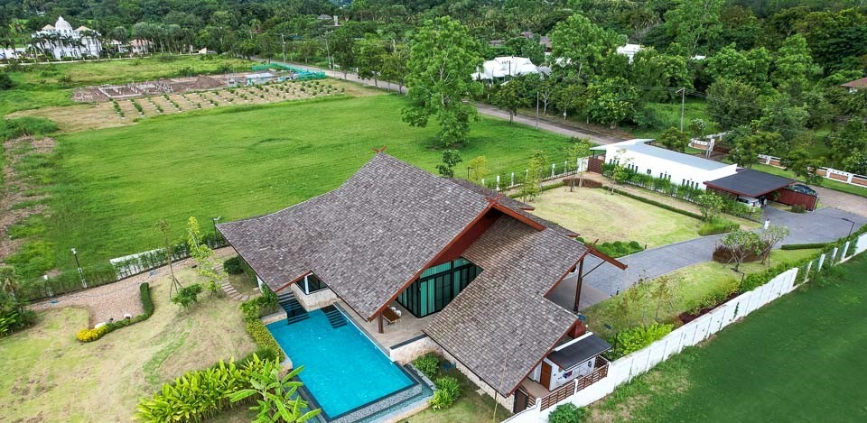 บ้านชั้นเดียวสุดหรูในกรีนวัลเลย์