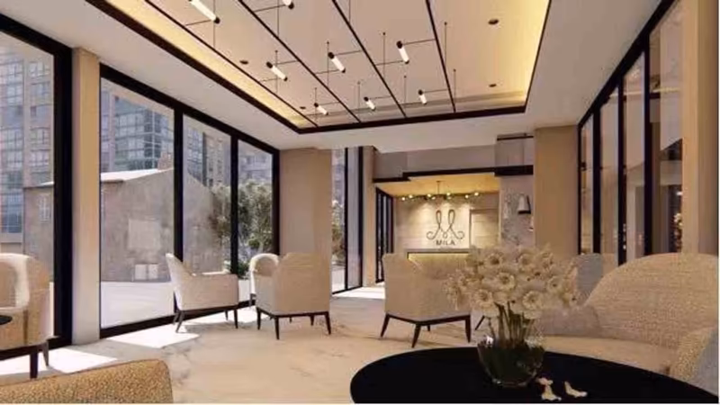 The hotel building for sale in the heart of the city Great location at Nimman Soi 7