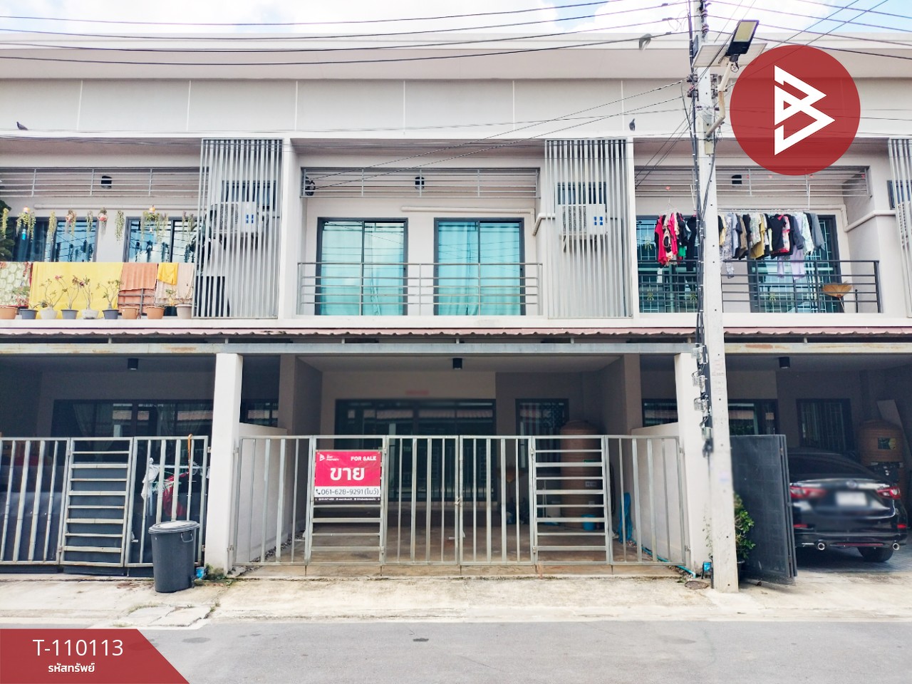 ขายทาวน์เฮ้าส์ หมู่บ้านรัชธานี11 รังสิต-ธัญบุรี ปทุมธานี พร้อมเข้าอยู่