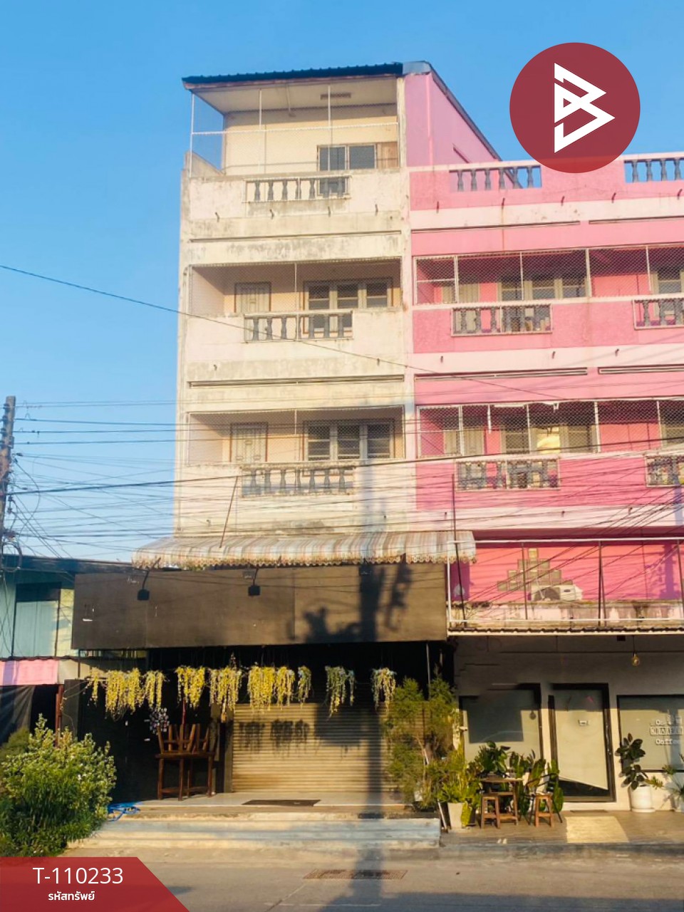 ขายอาคารพาณิชย์ 4 ชั้น เนื้อที่ 19.2 ตร.วา ท่าอิฐ อุตรดิตถ์