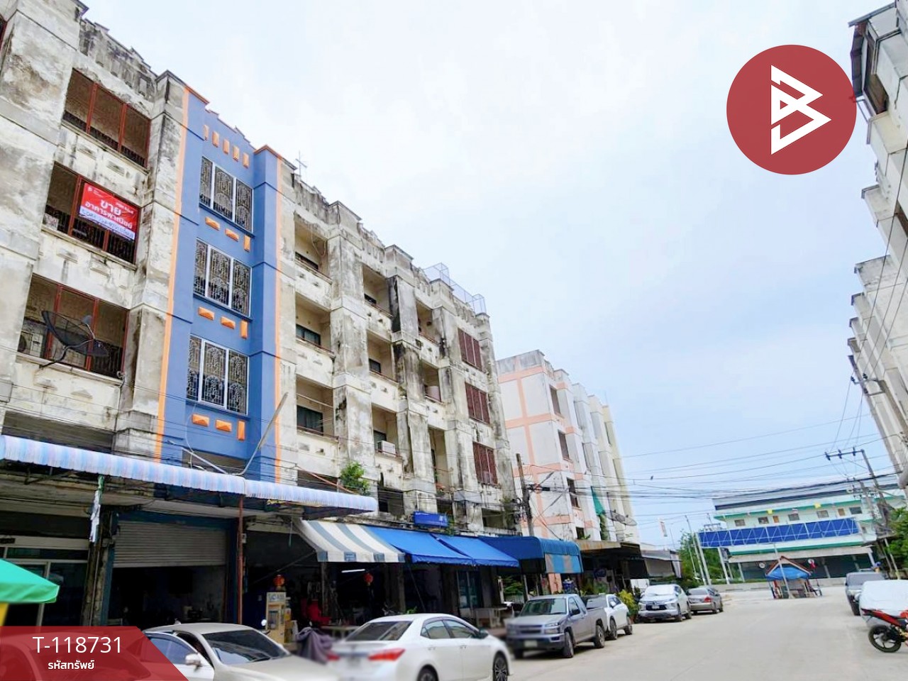 ขายอาคารพาณิชย์ หมู่บ้านทิพย์มงคล1 หนามแดง-บางพลี สมุทรปราการ