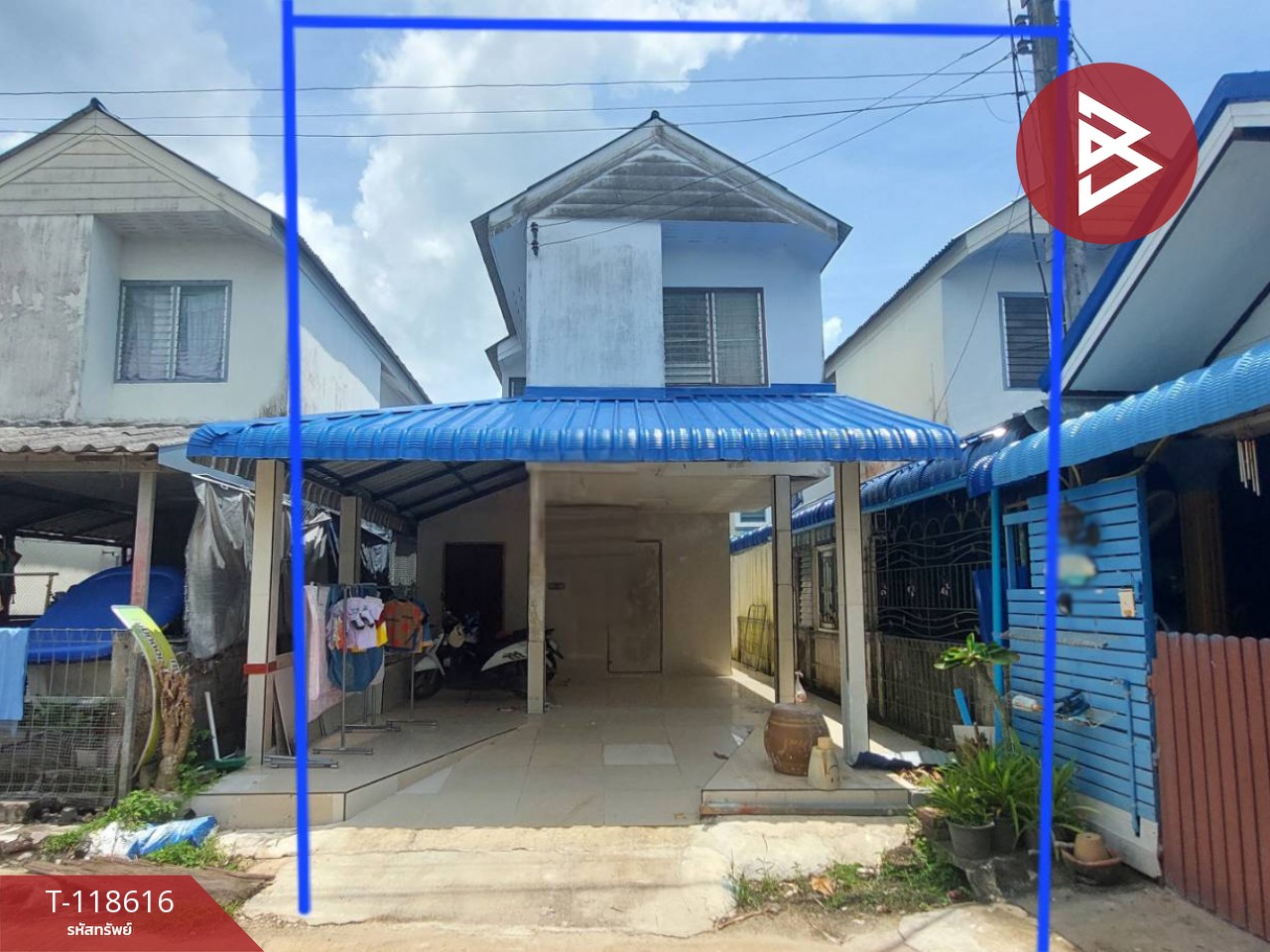 ขายบ้านเดี่ยว หมู่บ้านเอื้ออาทรสระแก้ว เนื้อที่่ 22 ตร.วา สระแก้ว