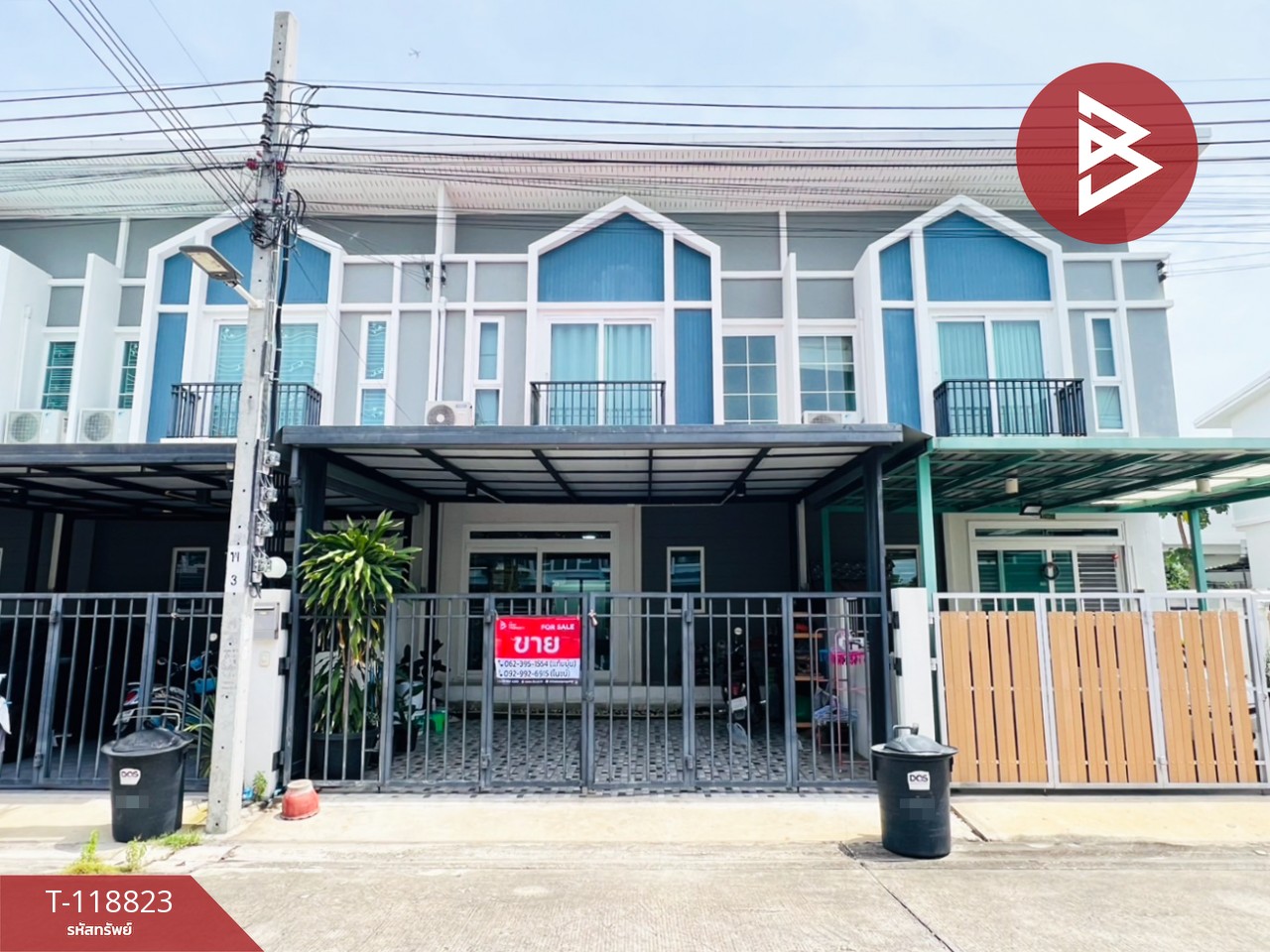 ขายทาวน์เฮ้าส์ หมู่บ้านนครทองโคโลนี่ เทพารักษ์-เมืองใหม่บางพลี สมุทรปราการ