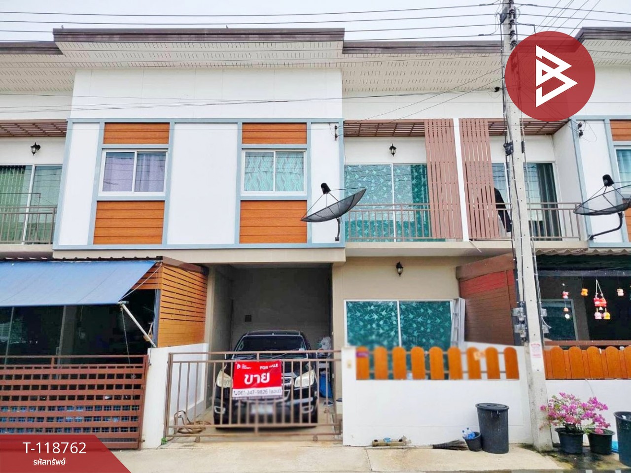 ขายทาวน์เฮ้าส์ หมู่บ้านซีเควิลล์ 5 พระราม 2-สวนส้ม (CK Ville5 Rama 2-Suansom) สมุทรสาคร