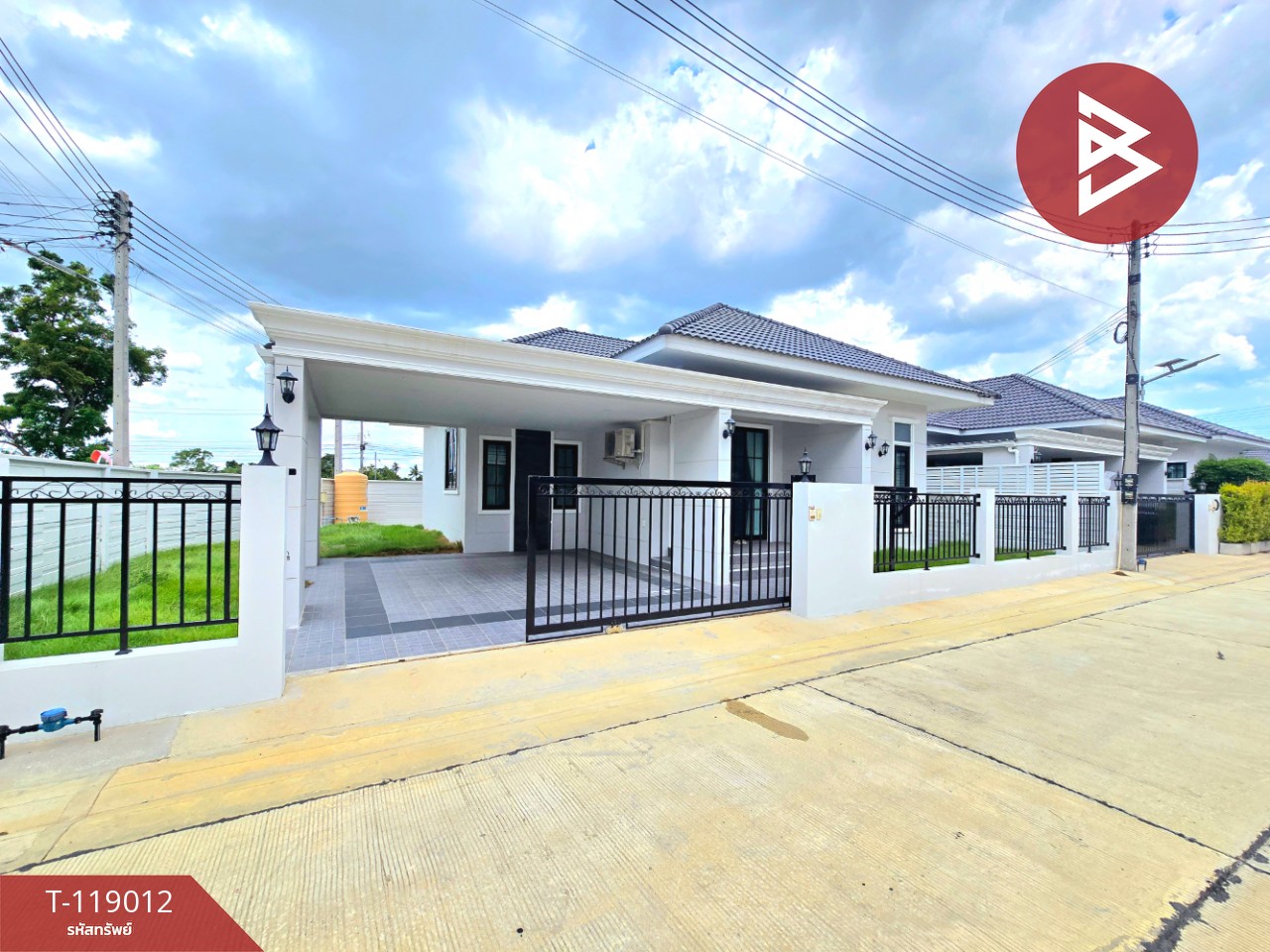 ขายบ้านเดี่ยวชั้นเดียว เนื้อที่ 62.5 ตร.วา บ้านโป่ง ราชบุรี