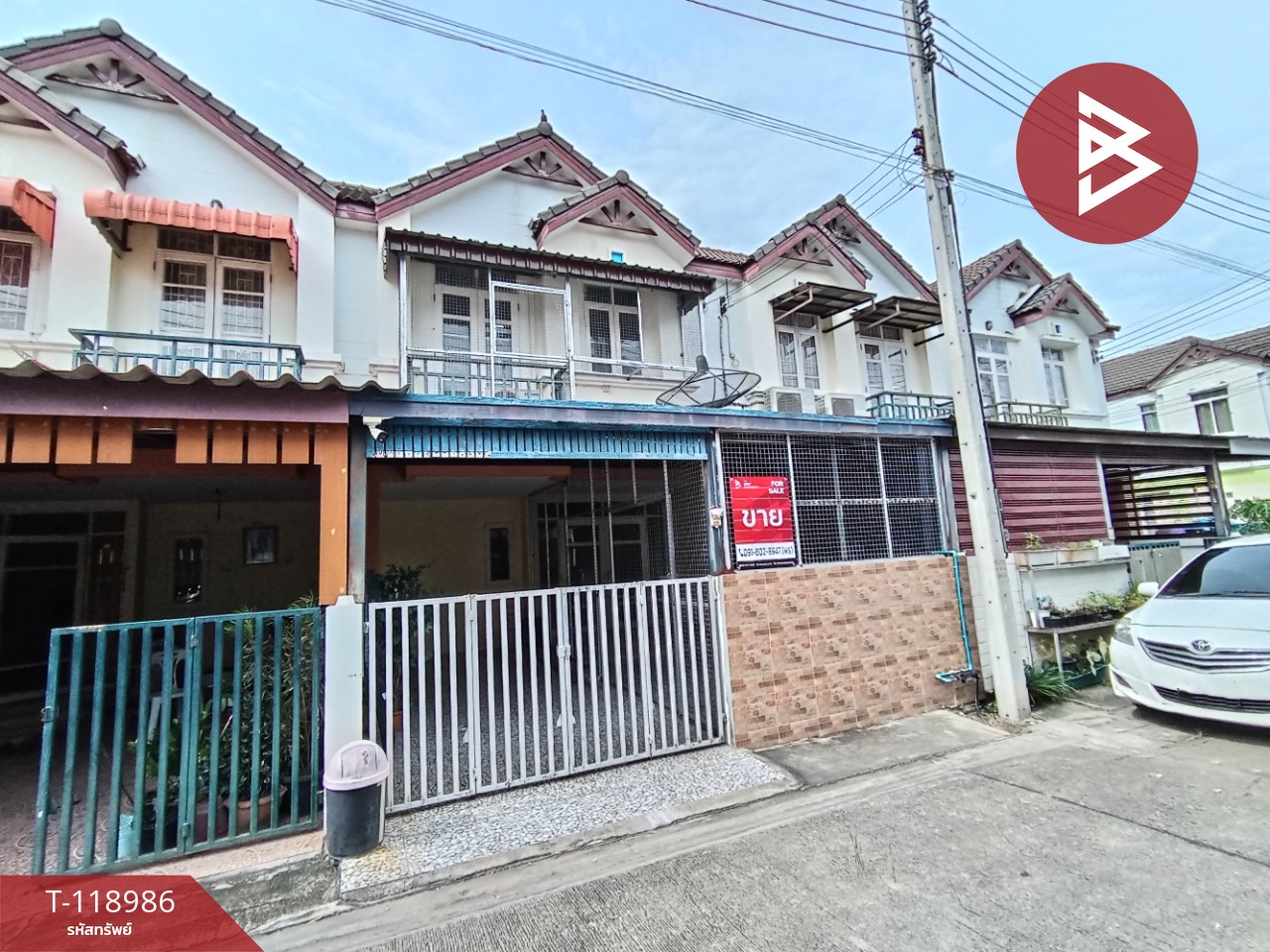 ขายทาวน์เฮ้าส์ 2 ชั้น หมู่บ้านพฤกษาพรรณ บ้านสิงห์ อ.โพธาราม จ.ราชบุรี