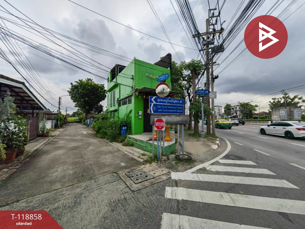 ขายอาคารพาณิชย์ติดถนน เนื้อที่ 25 ตร.วา บางกะปิ กรุงเทพมหานคร