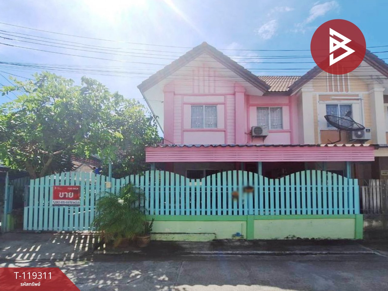 ขายทาวน์เฮ้าส์ หมู่บ้านพฤกษา28/1 นิคมบางปู-แพรกษา สมุทรปราการ