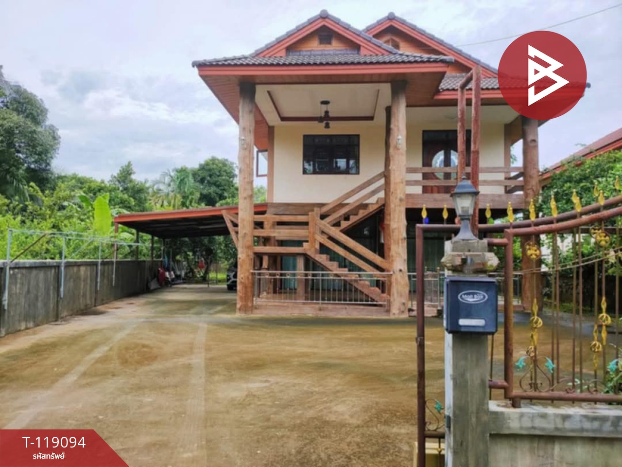 ขายบ้านเดี่ยวพร้อมที่ดิน เนื้อที่ 1 งาน 92 ตร.วา  บ้านค่าย ระยอง