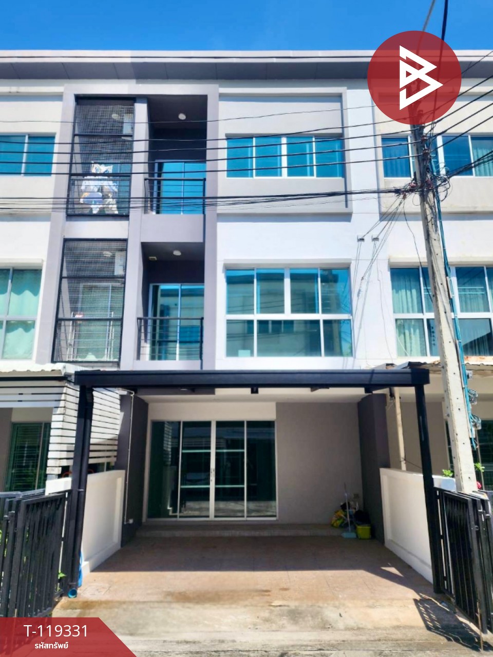 ขายทาวน์โฮม หมู่บ้านลุมพินี ทาวน์วิลล์ ศรีนครินทร์-แบริ่ง บางพลี สมุทรปราการ
