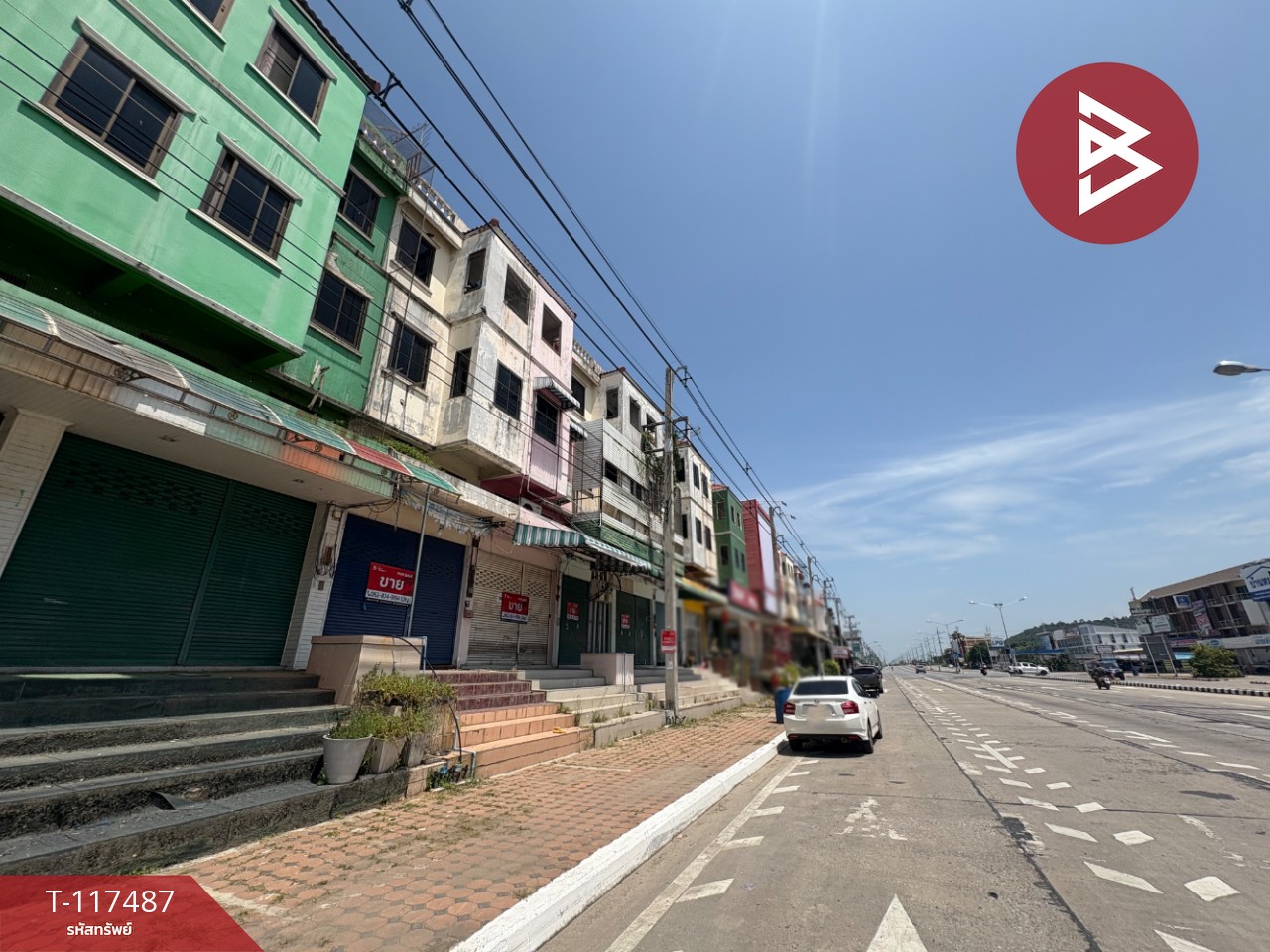 ขายอาคารพาณิชย์ ติดถนน เนื้อที่ 23.3 ตร.วา บ้านกล้วย ชัยนาท