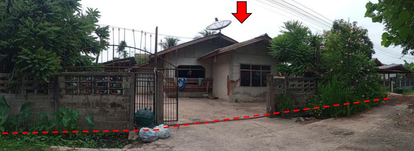 KTB : ที่ดินพร้อมสิ่งปลูกสร้าง ตำบลแก่งโดม อุบลราชธานี 64NE010202227