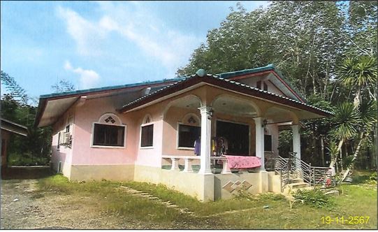 KTB : ที่ดินพร้อมสิ่งปลูกสร้าง ตำบลกะหรอ นครศรีธรรมราช 60SS010200205