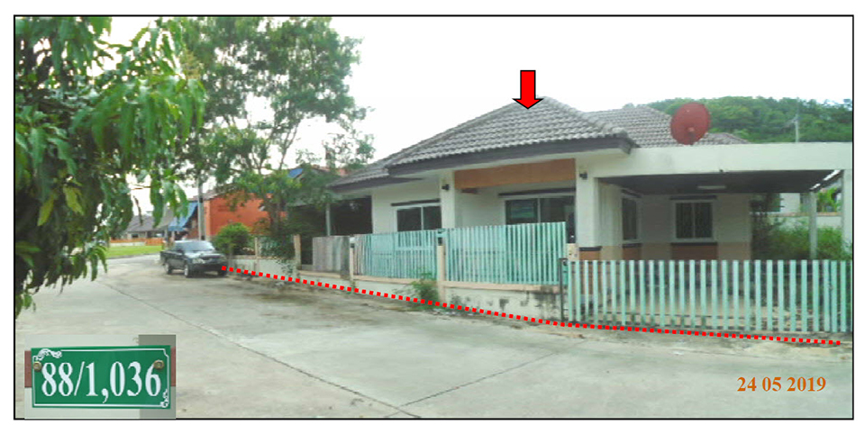 KTB : ที่ดินพร้อมสิ่งปลูกสร้าง ตำบลมาบยางพร ระยอง 61EE010301494