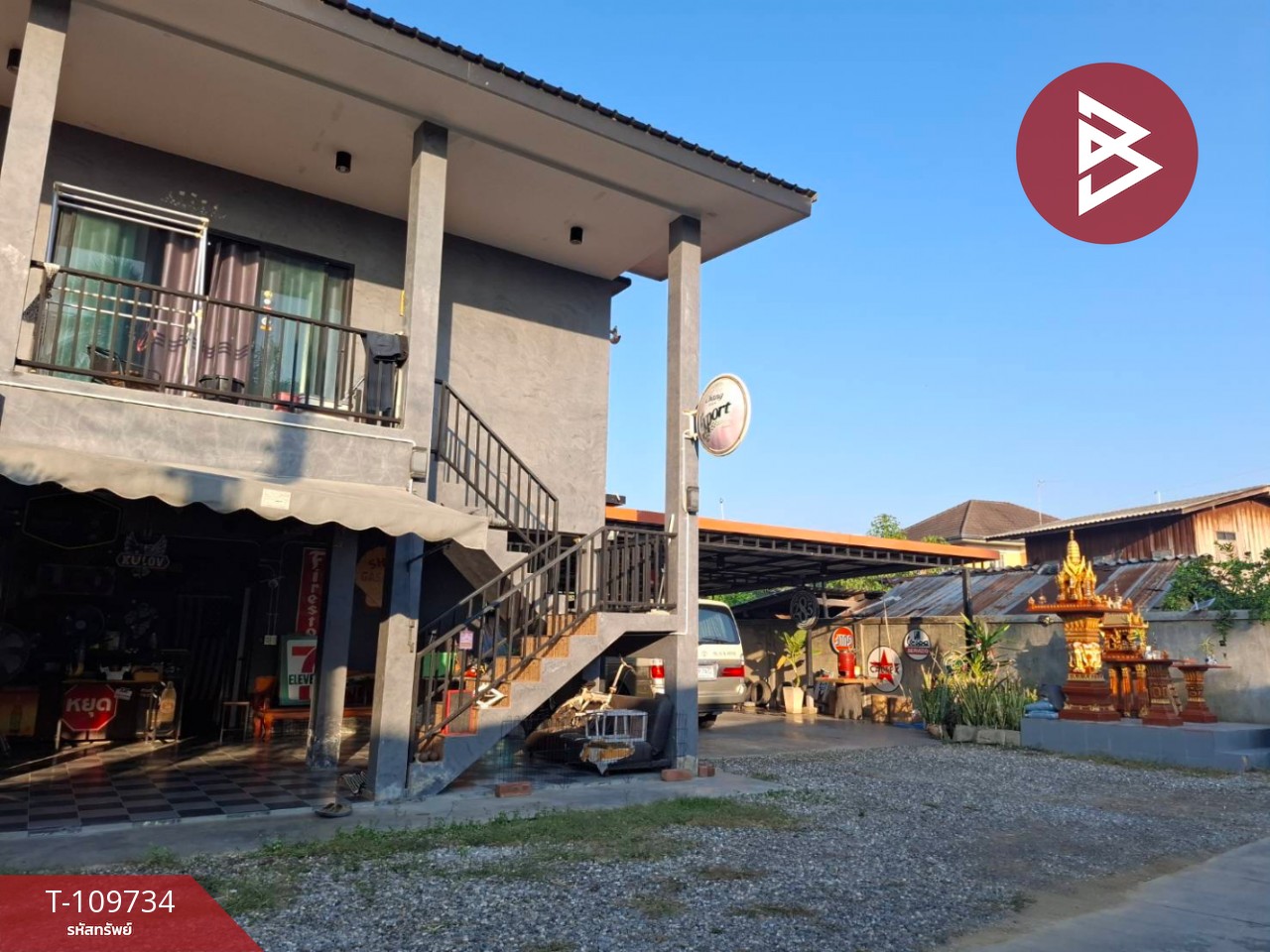 ขายบ้านเดี่ยว 2 ชั้น เนื้อที่ 81.3 ตร.วา โพธาราม ราชบุรี
