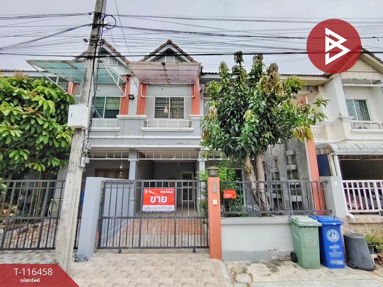 ขายทาวน์เฮ้าส์ หมู่บ้านวิวสวน ไทรน้อย นนทบุรี