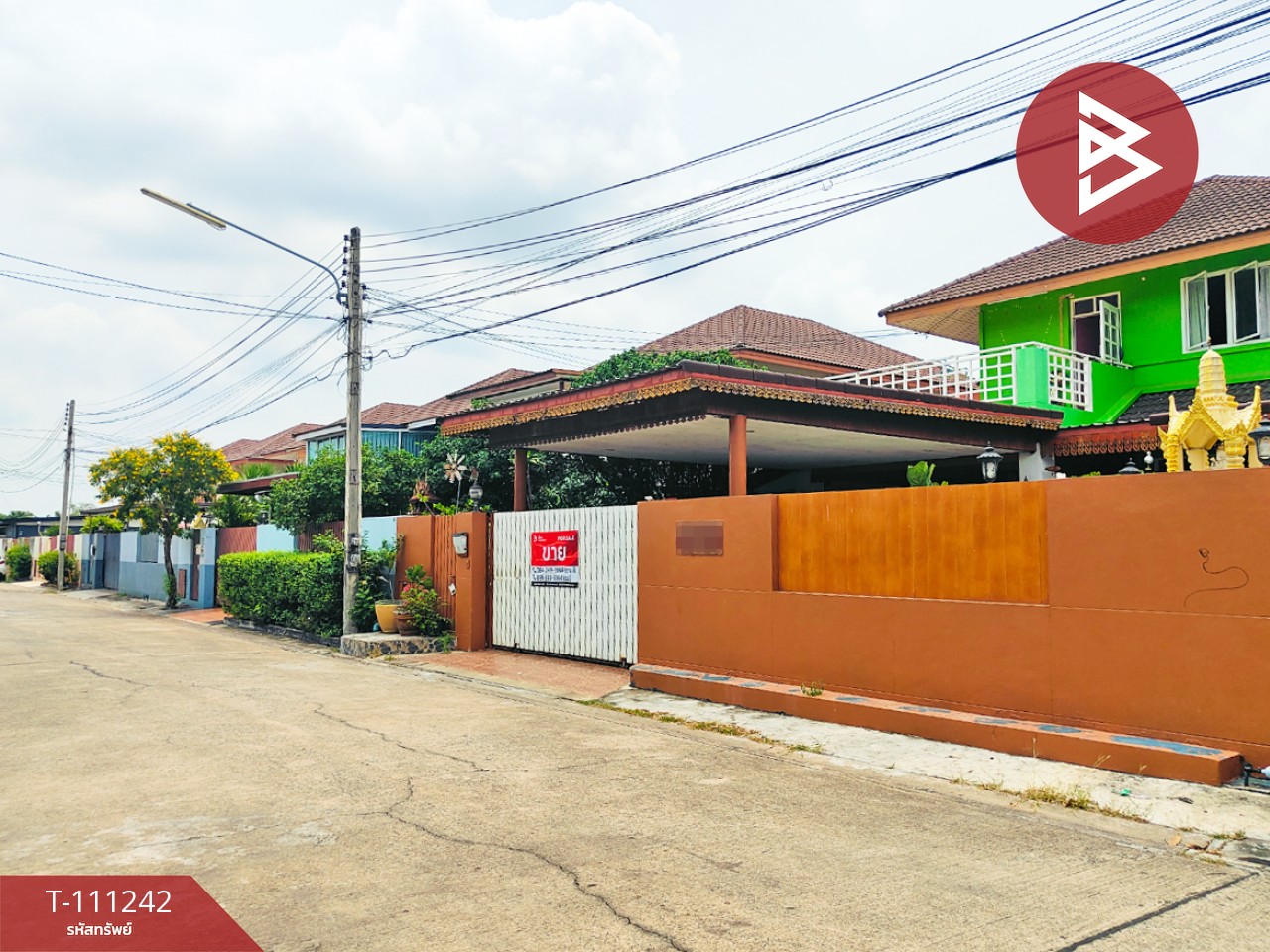 ขายบ้านเดี่ยว โครงการบ้านสวนริมคลอง 2 หน้าเมือง ฉะเชิงเทรา