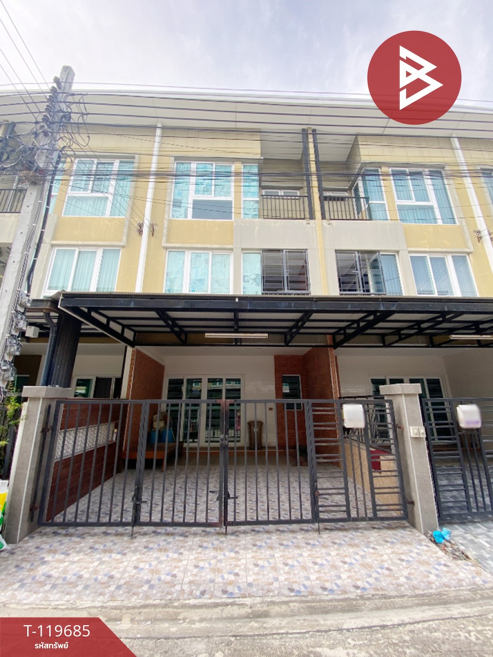ขายทาวน์โฮม หมู่บ้านเบล็สทาวน์ ศรีนครินทร์-หนามแดง (Bless Town) บางพลี สมุทปราการ