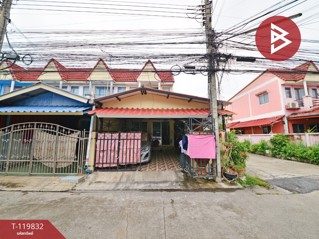 ขายทาวน์เฮ้าส์ หมู่บ้านชุติมา แพรกษา (มังกร-นาคดี) แพรกษา สมุทรปราการ