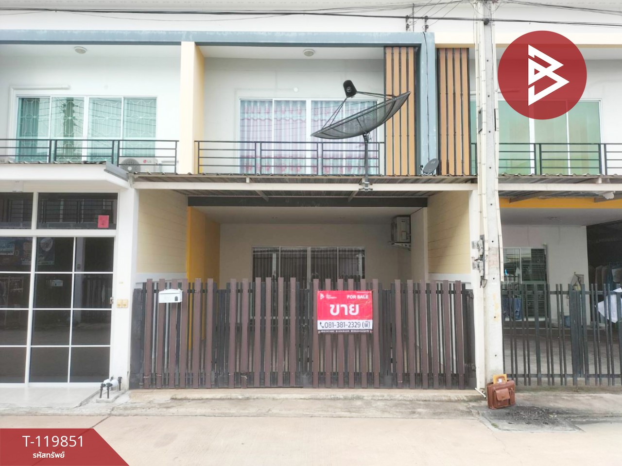 ขายทาวน์เฮ้าส์ โครงการบ้านสวนพฤกษา ซอย12 ชลบุรี (Baan Suan Pruksa Soi11 Chonburi)