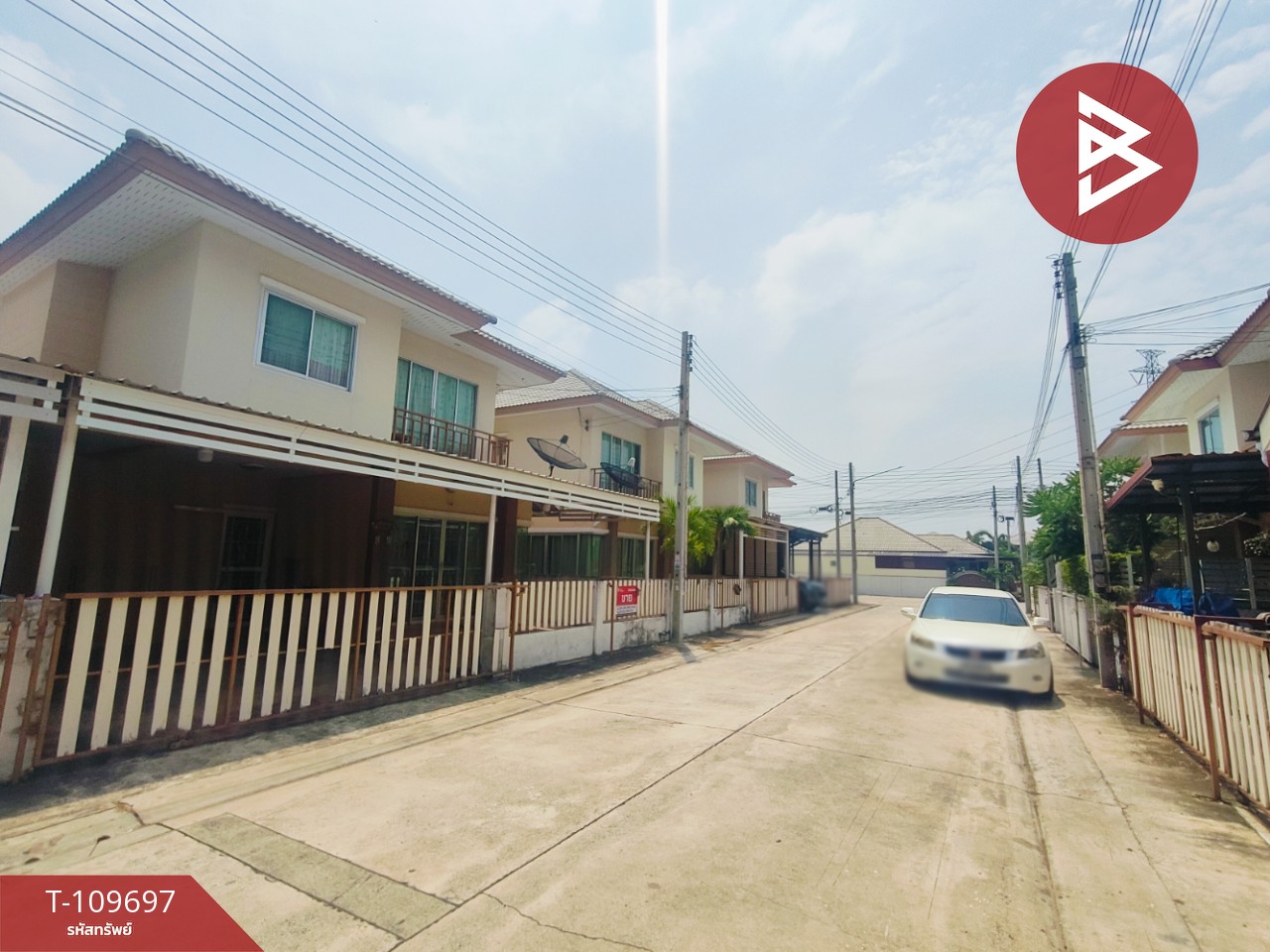 ขายบ้านแฝด โครงการบ้านโพธิ์วิลล์2 ฉะเชิงเทรา พร้อมอยู่