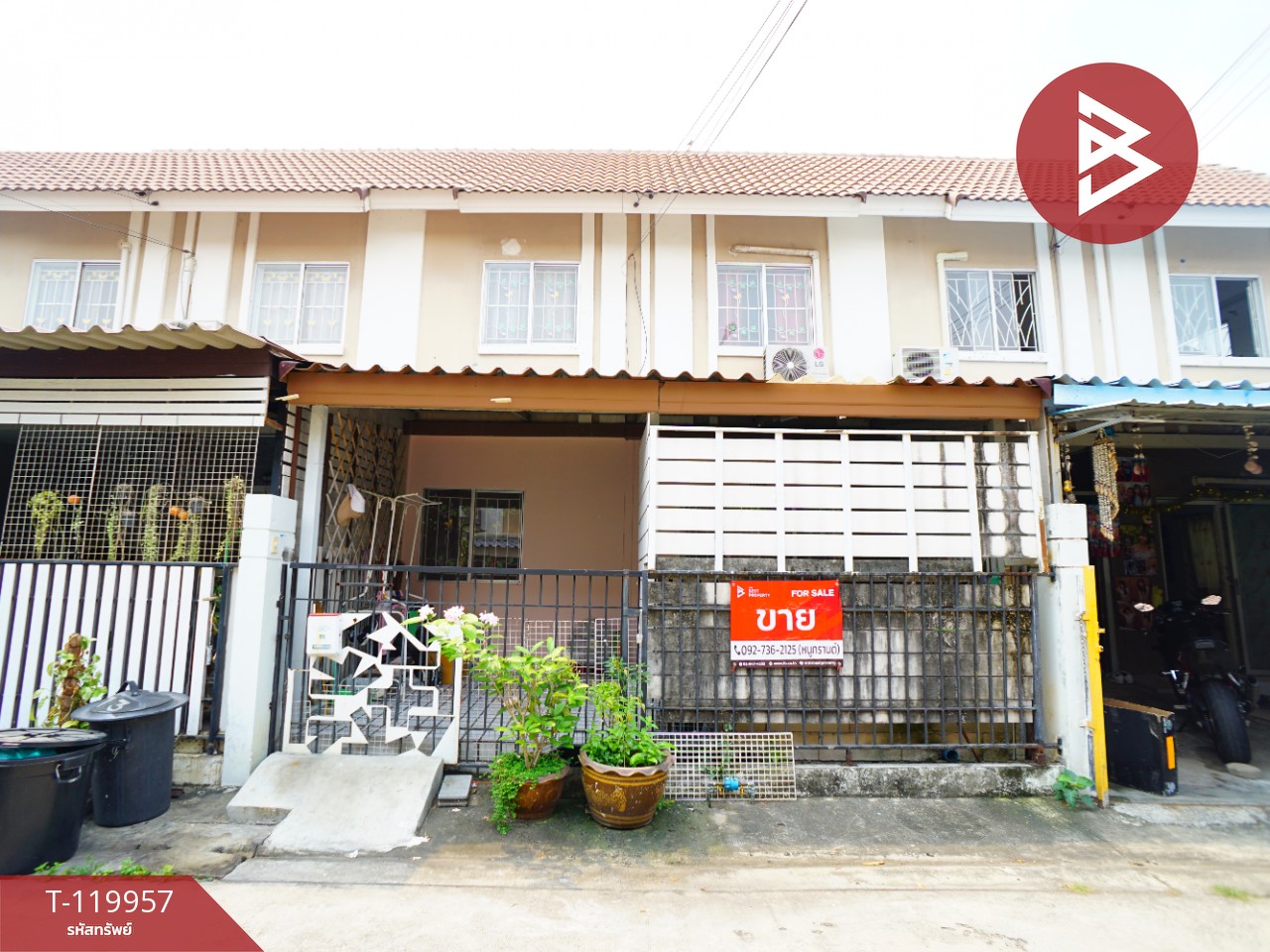 ขายทาวน์เฮ้าส์ หมู่บ้านพฤกษา59/1 สุขุมวิท-บางปู สมุทรปราการ