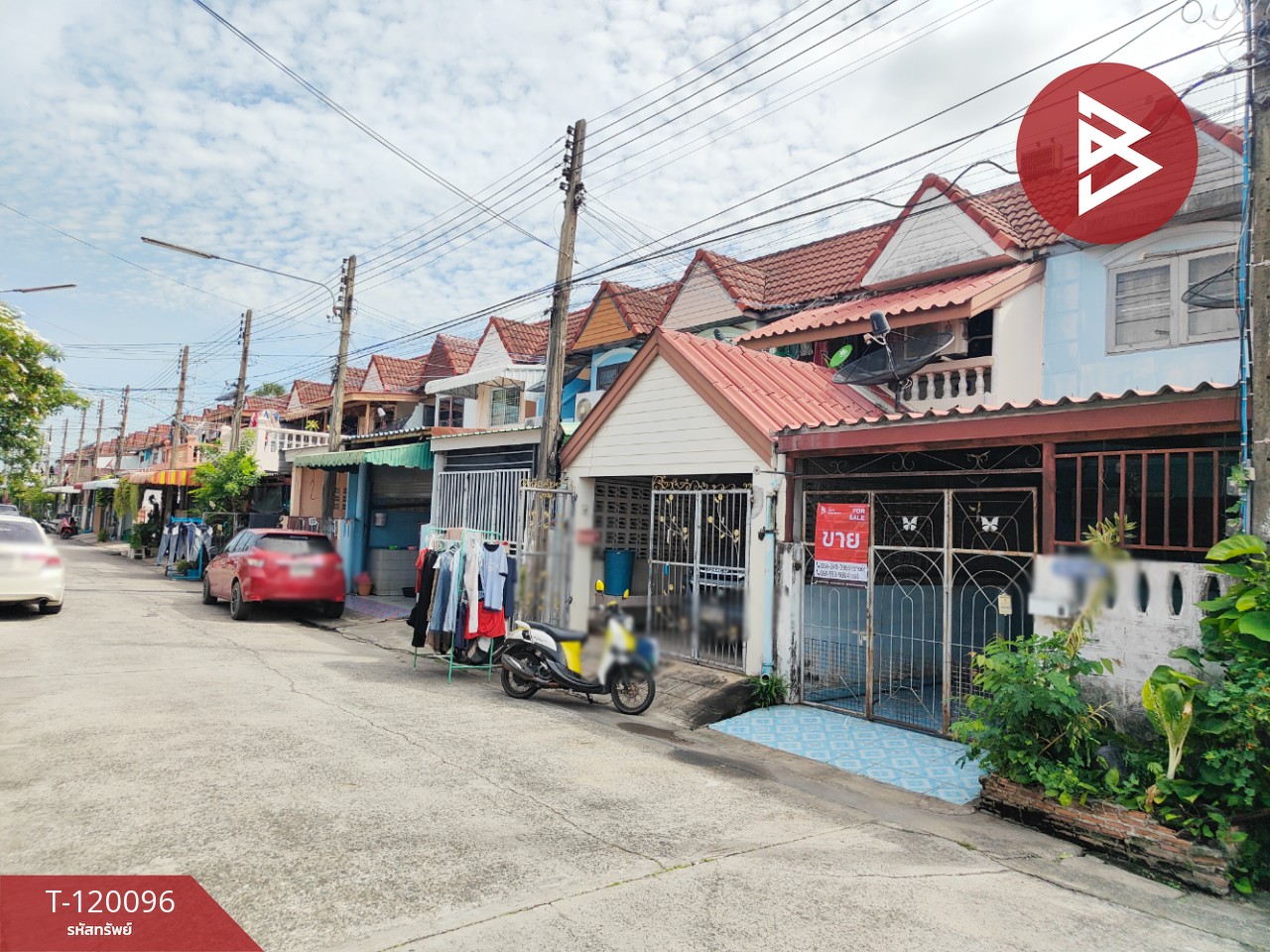 ขายทาวน์เฮ้าส์ หมู่บ้านดอนทองธานี ฉะเชิงเทรา (DonThong Thani)
