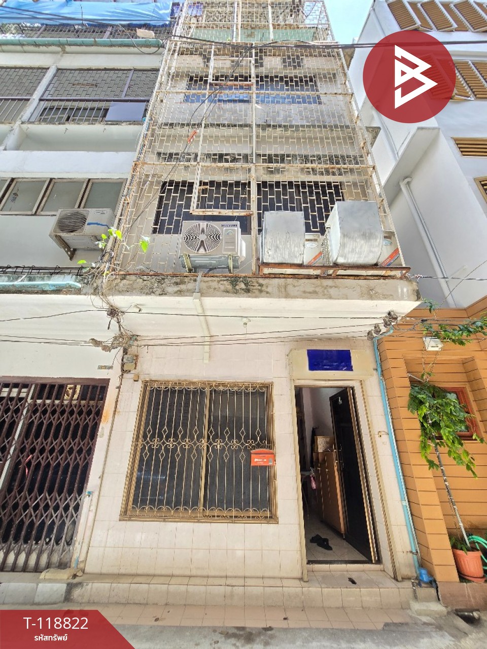 ขายอาคารพาณิชย์ เนื้อที่ 11 ตร.วา บางรัก กรุงเทพมหานคร