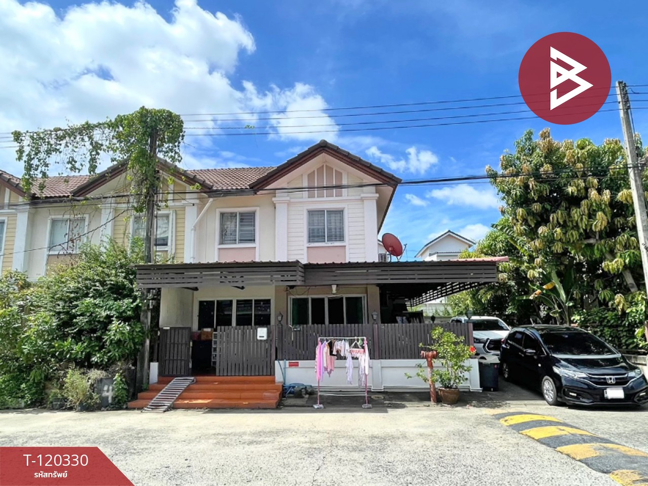 ขายทาวน์เฮ้าส์ 2 ชั้น หมู่บ้านพฤกษา 44 รังสิต-คลอง 2 ปทุมธานี