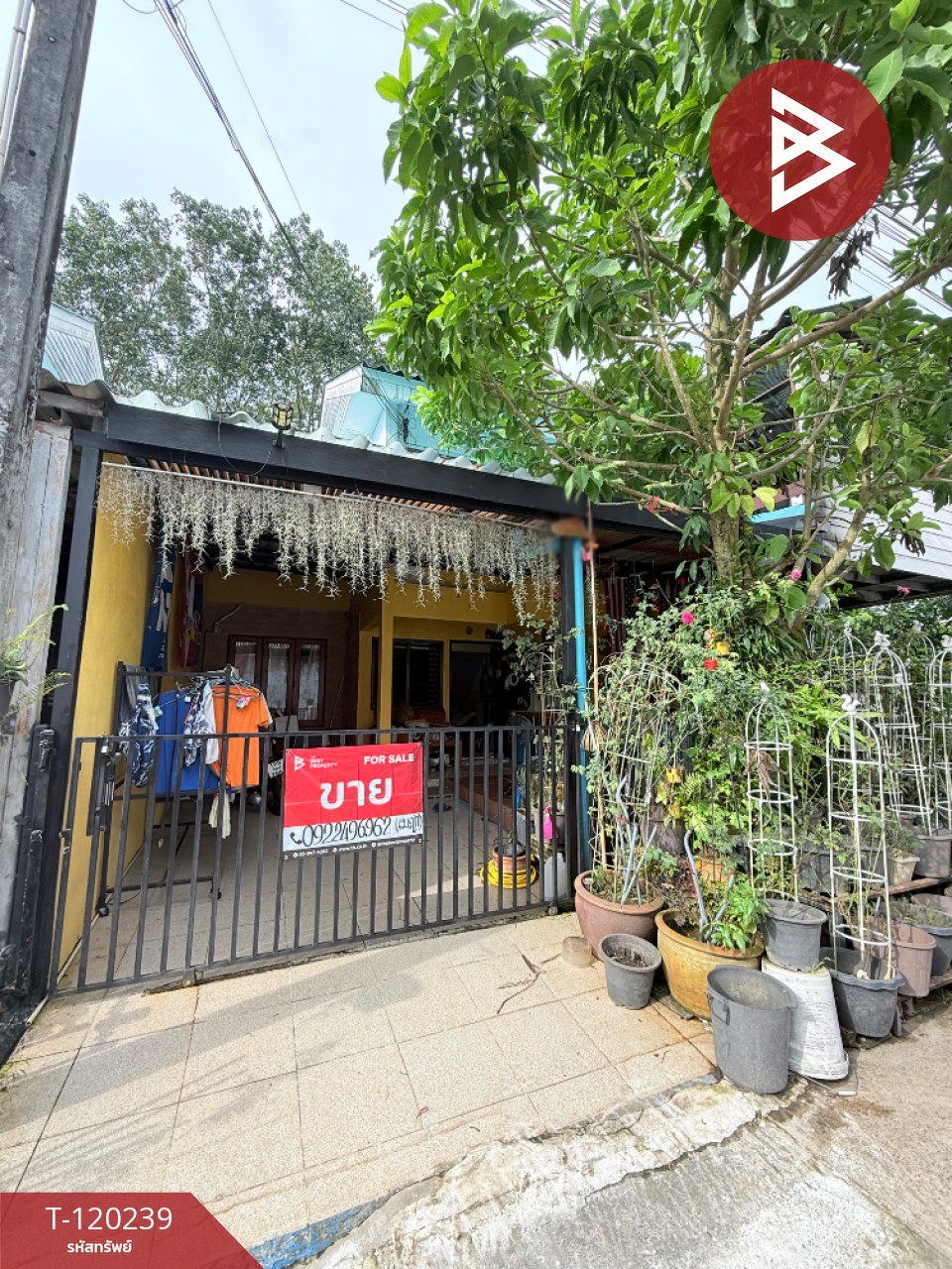 ขายบ้านแฝด 2 ชั้น หมู่บ้านการเคหะชุมชน 2 ท่าช้าง จันทบุรี