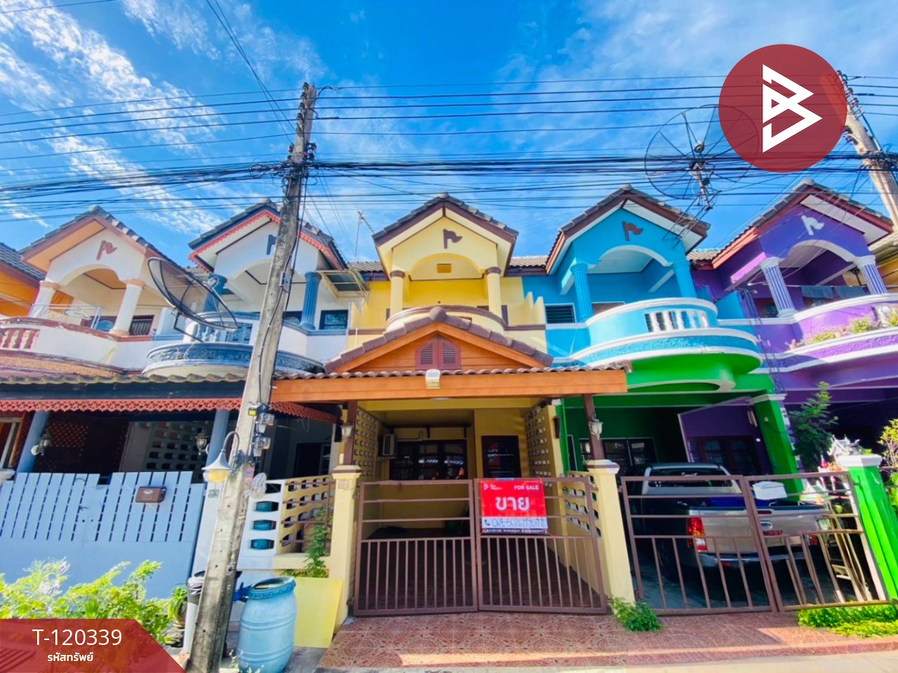 ขายทาวน์เฮ้าส์ หมู่บ้านพรทวีวัฒน์1 คลองหลวง ปทุมธานี