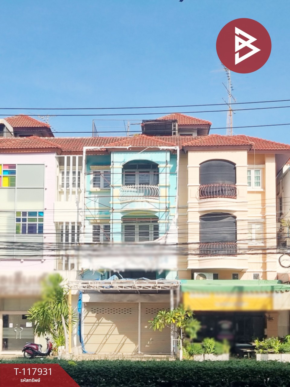 ขายอาคารพาณิชย์ เนื้อที่ 25.2 ตร.วา บ้านสวน ชลบุรี