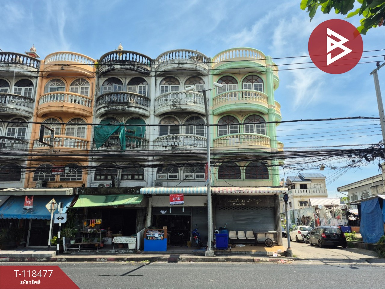 ขายอาคารพาณิชย์ ซ.แบริ่ง44 เนื้อที่ 31.4 ตร.วา สำโรงเหนือ สมุทรปราการ