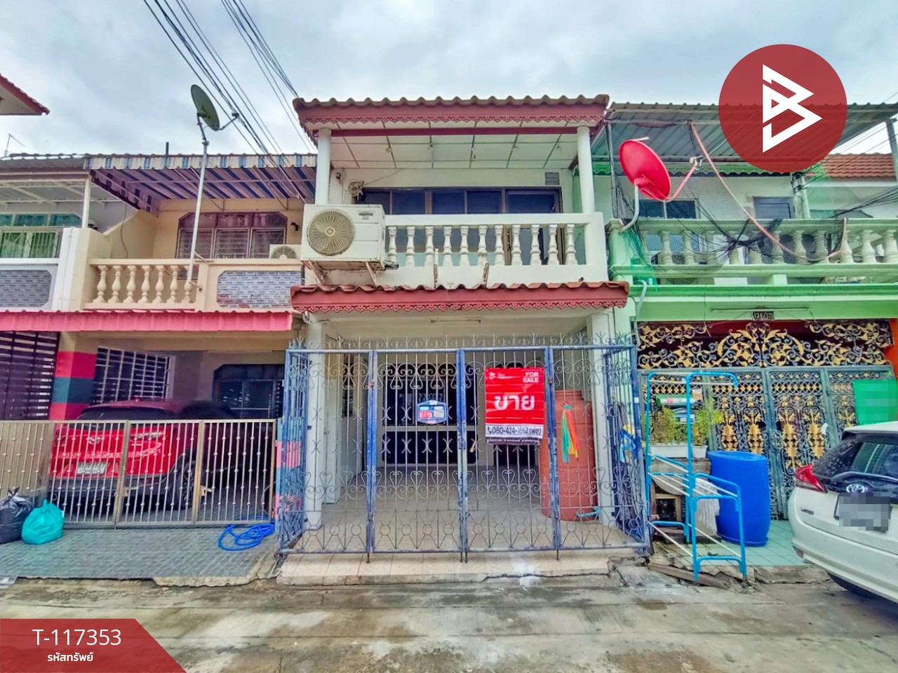 ขายทาวน์เฮ้าส์ หมู่บ้านเรวดี 3 ตลาดขวัญ นนทบุรี