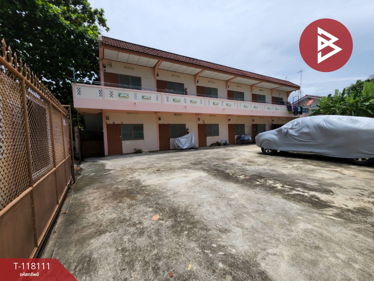 ขายอพาร์ทเม้นท์ เนื้อที่ 1 งาน 22 ตร.วา ท้ายบ้าน สมุทรปราการ