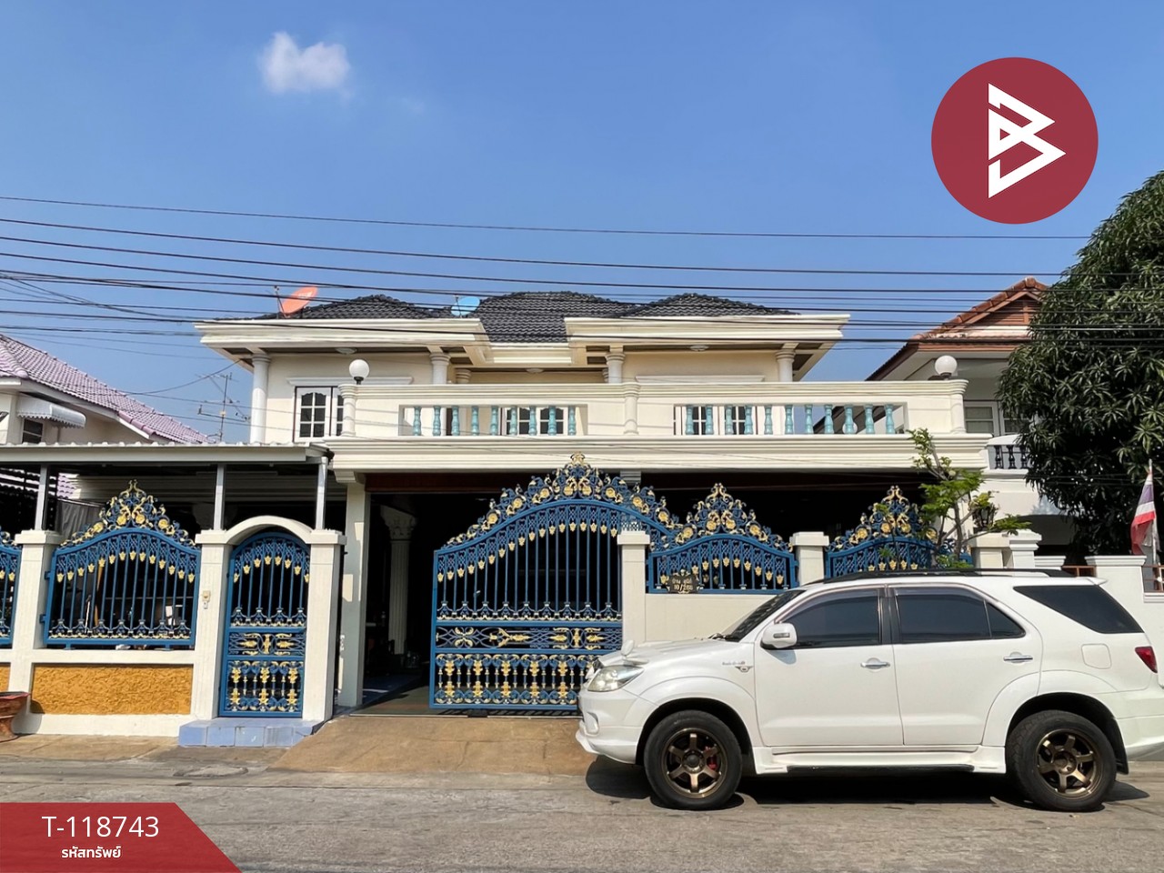 ขายบ้านเดี่ยว หมู่บ้านทองวิวัฒน์วิลล่า บางเมือง สมุทรปราการ พร้อมเข้าอยู่