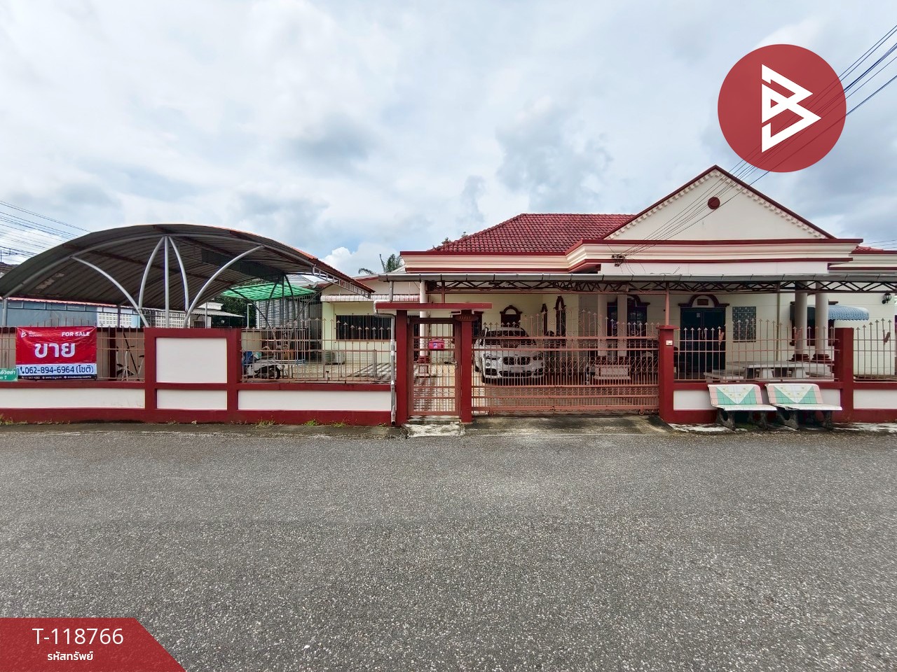 ขายบ้านเดี่ยวชั้นเดียว เนื้อที่ 1 งาน 8 ตร.วา ท่าช้าง จันทบุรี
