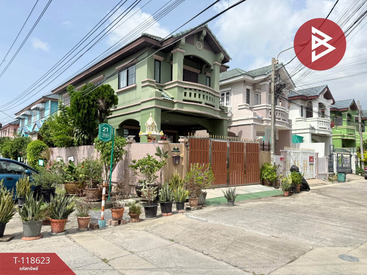 ขายบ้านแฝด หมู่บ้านนันทนาการ์เด้นท์ บางปลา สมุทรปราการ