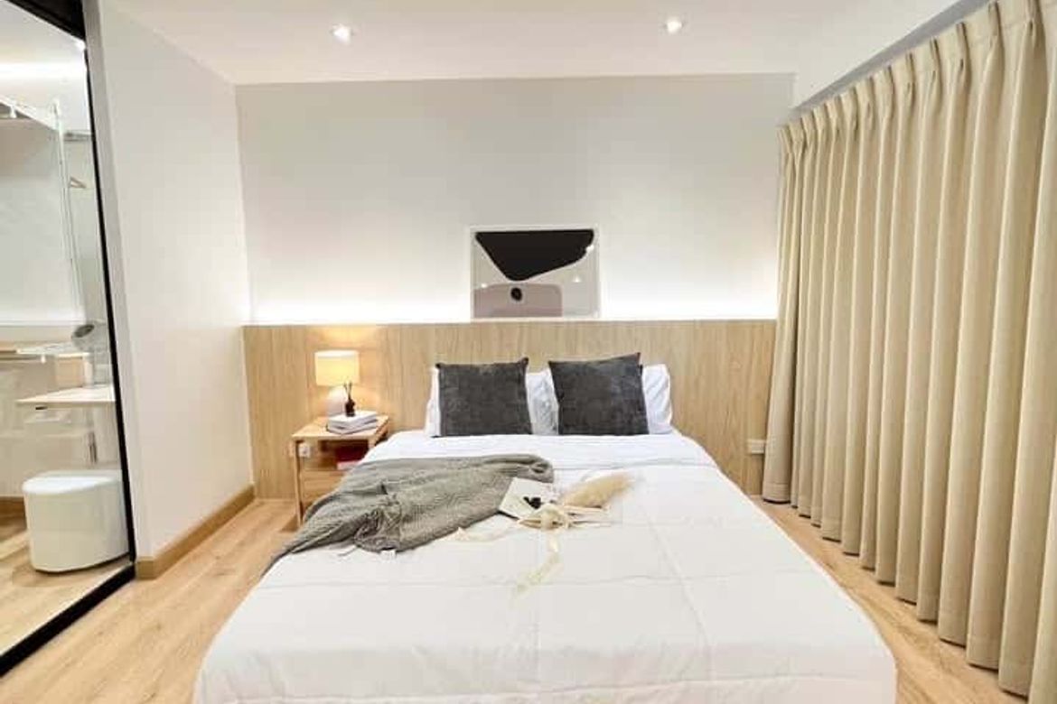 Condo near CMU, newly renovated, Chomdoi Condo, round building Complete set of furniture and appliances, ready to move in
