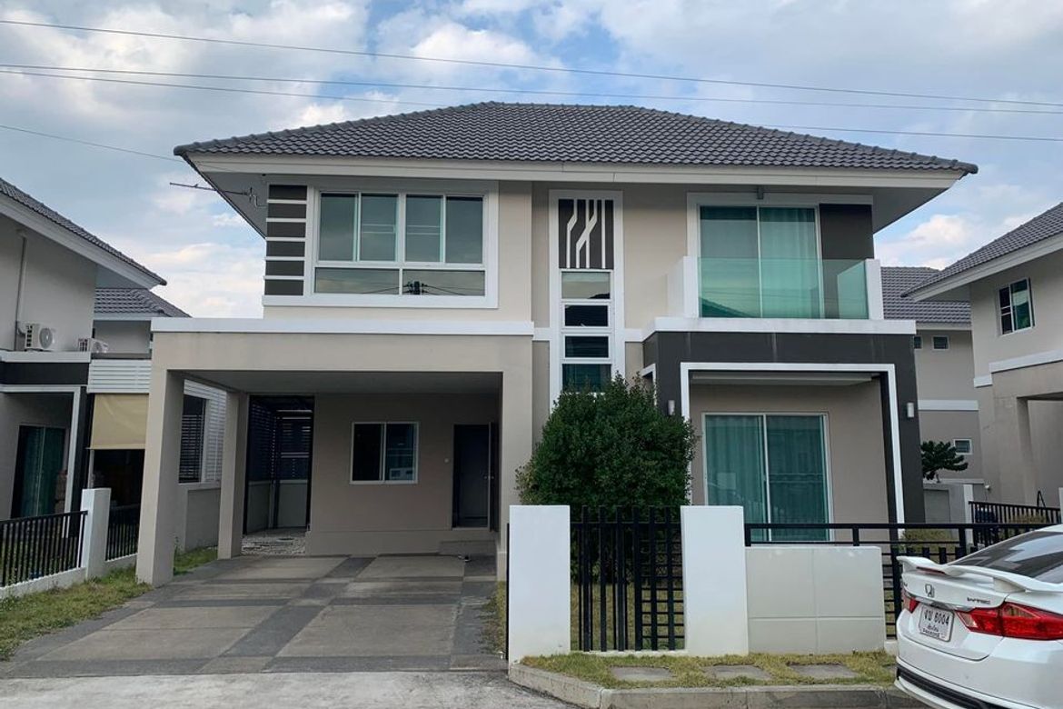 ขายบ้านเดี่ยวโครงการบ้านสวย ใกล้เมือง เดินทางสะดวก