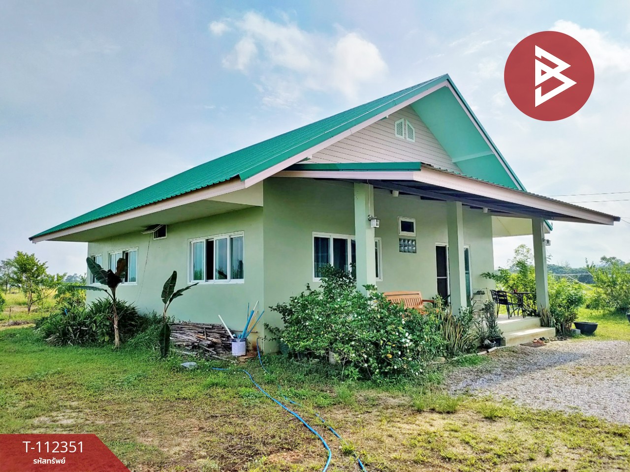 ขายบ้านเดี่ยวพร้อมที่ดิน เนื้อที่ 3 ไร่ 2 งาน 60 ตร.วา แม่ลาว เชียงราย