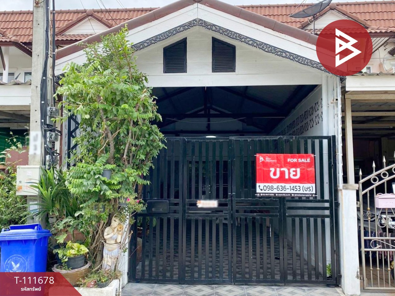 ขายทาวน์เฮ้าส์ หมู่บ้านนครทองซิตี้ คลองอาเสี่ย แพรกษาใหม่ สมุทรปราการ