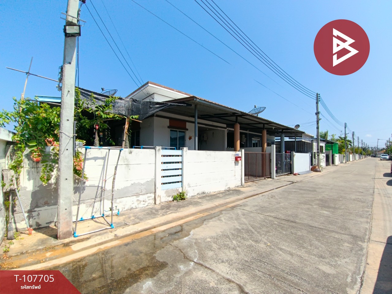 ขายบ้านแฝด หมู่บ้านแสนสุข แม่กลอง สมุทรสงคราม