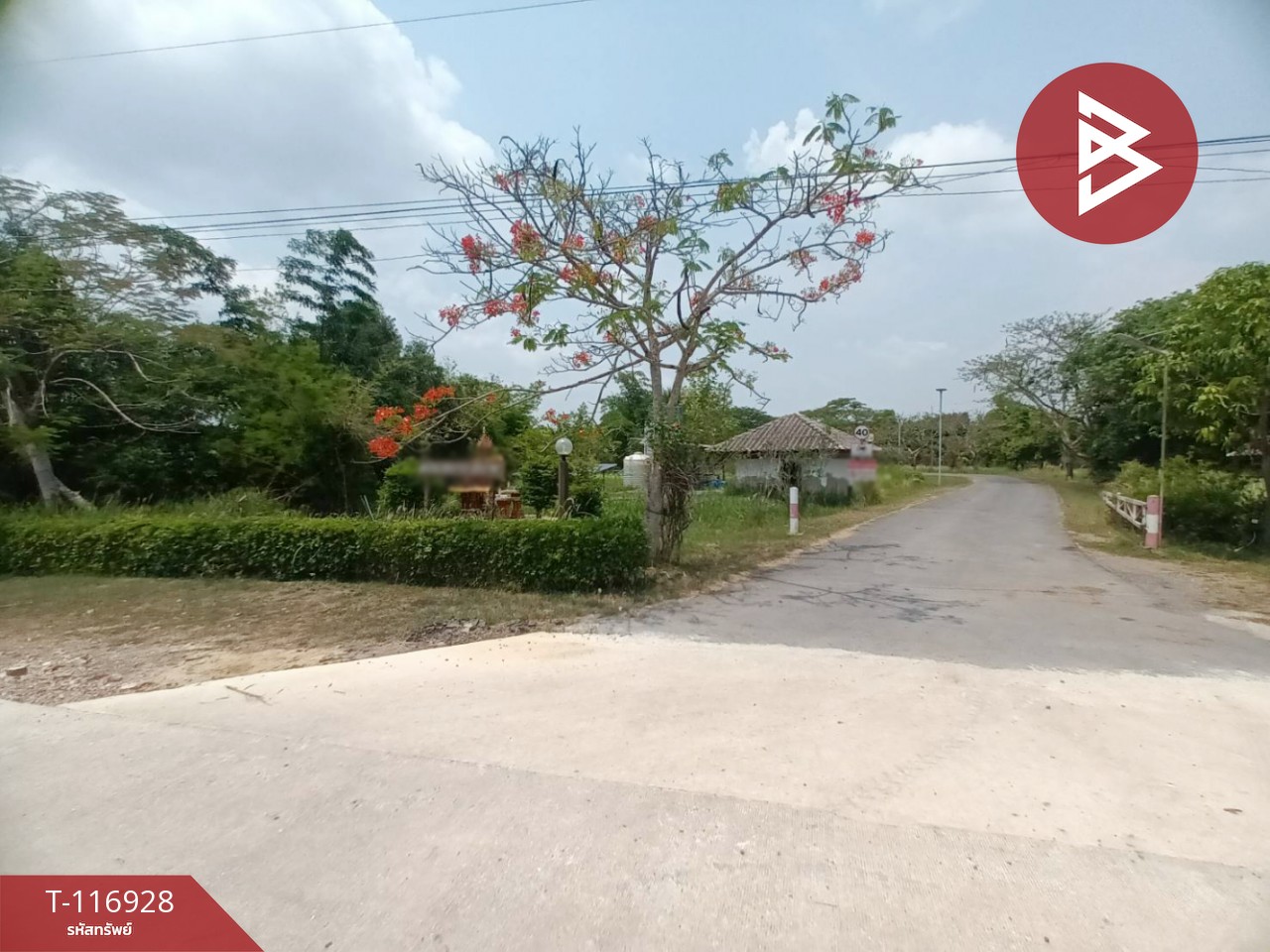 ขายที่ดิน เนื้อที่ 1 ไร่ 1 งาน 17 ตร.วา องครักษ์ นครนายก
