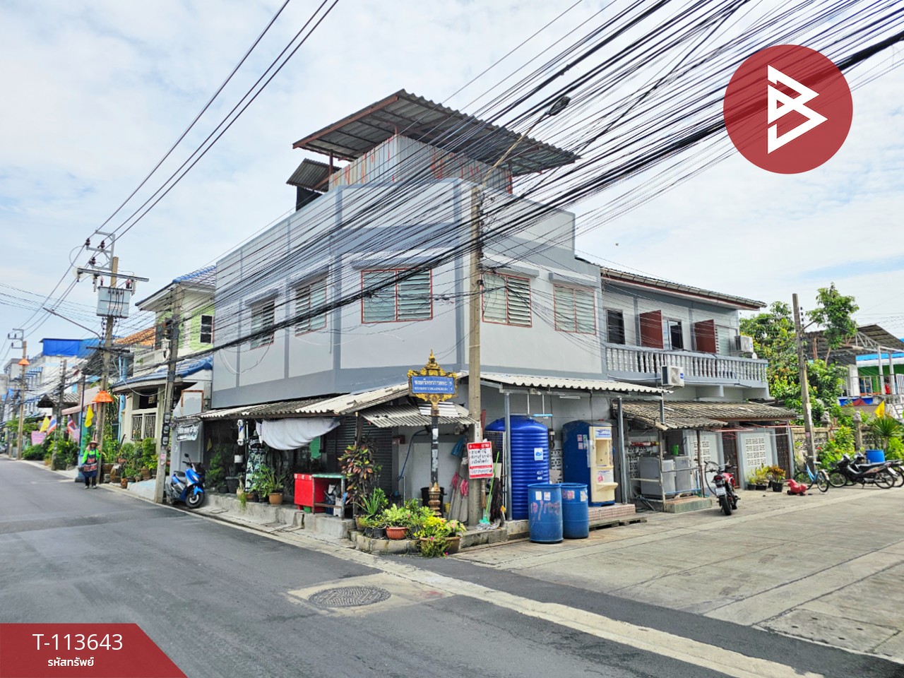 ขายอพาร์ทเม้นท์ เนื้อที่ 39 ตร.วา ซ.ศรีเพชรการเคหะ 5 บางเมือง สมุทรปราการ