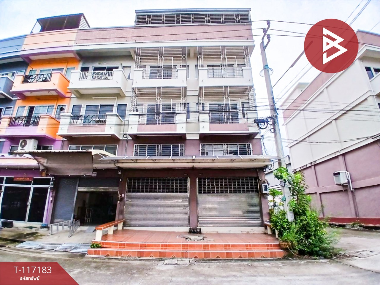 ขายอาคารพาณิชย์ หมู่บ้านทรัพย์รุ่งเรือง บางปู สมุทรปราการ