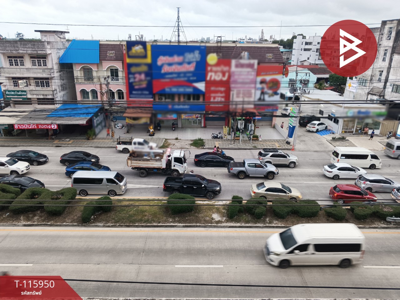 ขายอาคารพาณิชย์ ถ.สุขุมวิท เนื้อที่ 33.4 ตร.วา มาบตาพุด ระยอง